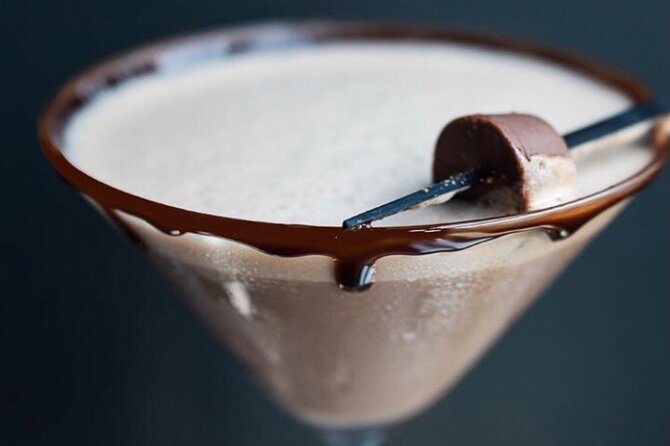 The Chocolate Cocktail Club London - Your drink choices, creamy and intense to cool and refreshing
