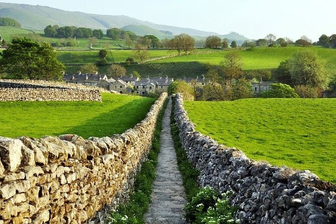 The Dales and Bronte Country Small-Group Tour from Manchester - Haworth and the Brontës: cobblestones, the museum area, and a Railway Children tip