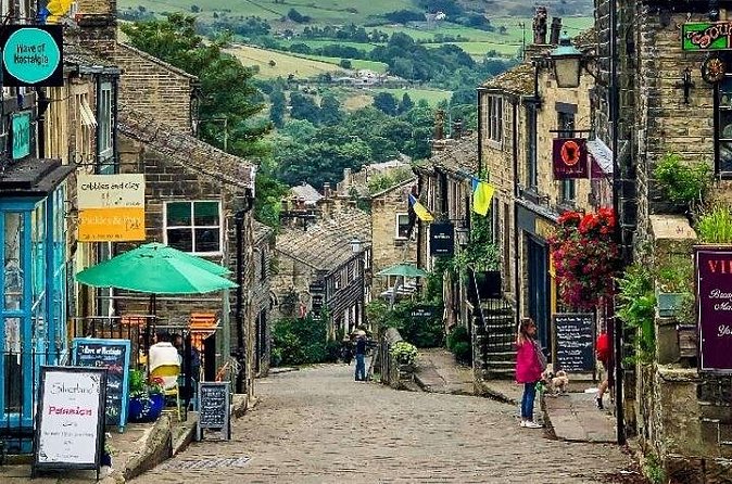 The Dales and Bronte Country Small-Group Tour from Manchester - Aysgarth Falls: three tiers, big-name visitors, and a film link