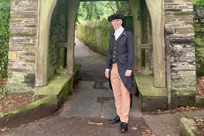 The Ghost Walk Padstow - Tour of Cornwall’s Myths and Legends - Stop 2, St Petroc’s Church: churchyard shadows and medieval anchor points