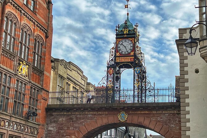 The Heart of Chester Walking Tour - Guided Walk - Eastgate and the Eastgate Clock, Defense to Promenade