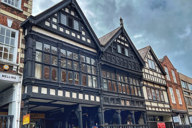 The Heart of Chester Walking Tour - Guided Walk - Chester Cross, Markets, Roman Headquarters, and Street Life
