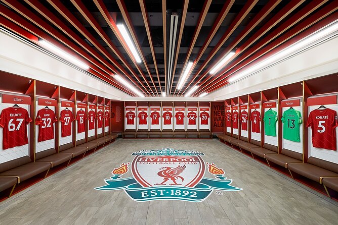 The LFC Stadium Tour - Main Stand views and the dressing room: the stops that feel most real