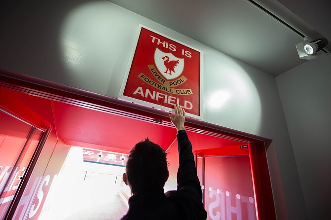 The LFC Stadium Tour - Press Room, tunnel energy, and Klopp’s seat photos