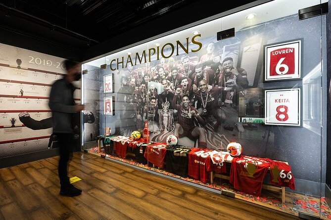 The LFC Stadium Tour - The included Liverpool FC Story museum: value beyond the stadium