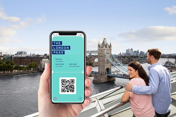 The London Pass®: 100+ Things To Do - Includes Tower Bridge - How the Pass Works in Your Hands (Go City app + credits)