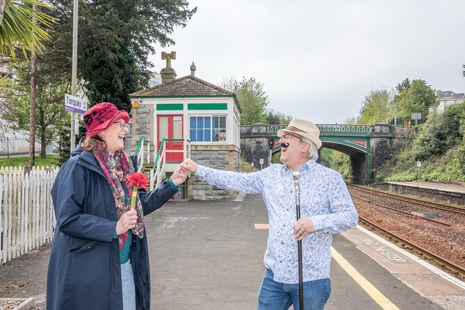 The story of Agatha Christie's extraordinary life - Torquay’s seafront, with Agatha Christie at the center