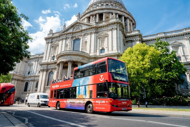 TopView® 24 Hr Hop on Hop off Bus Tour with River Cruise & Walks - Tower Millennium Pier or Westminster Pier: plan your one-way Thames cruise