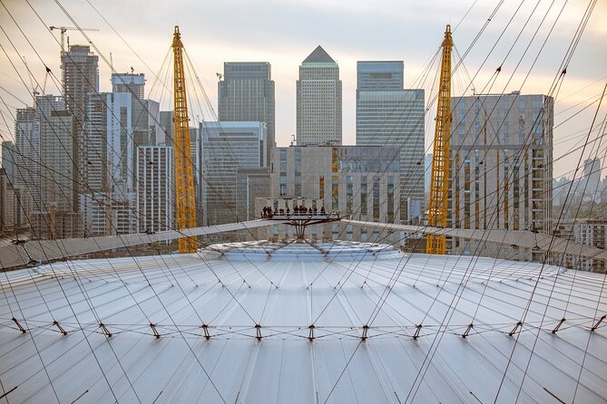 Up at The O2: Daytime Climb with Guided Tour with Panoramic Views - The ascent: climbing the south face to the 52-meter dome