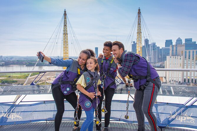 Up at The O2: Daytime Climb with Guided Tour with Panoramic Views - The summit stop, 360-degree views, and what you’ll actually see