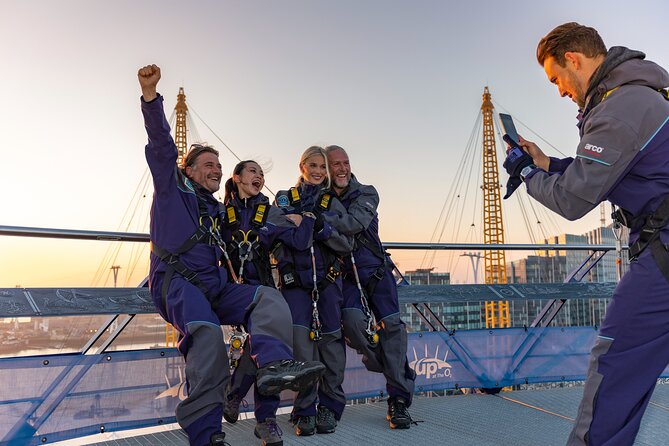 Up at The O2: Sunset Climb with Guided Tour with Panoramic Views - Practical Tips for a Smooth Sunset Climb