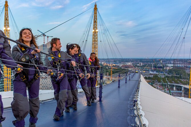 Up at The O2:Twilight Climb with Guided Tour with Panoramic Views - Twilight views and the 360-degree skyline moment you came for