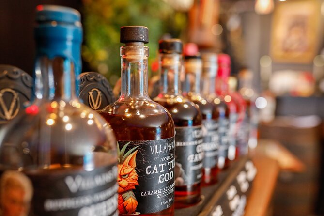 Villainous History and Rum Tasting Tour in York Indoor Experience - What the rum tasting feels like (and how to handle sweet notes)