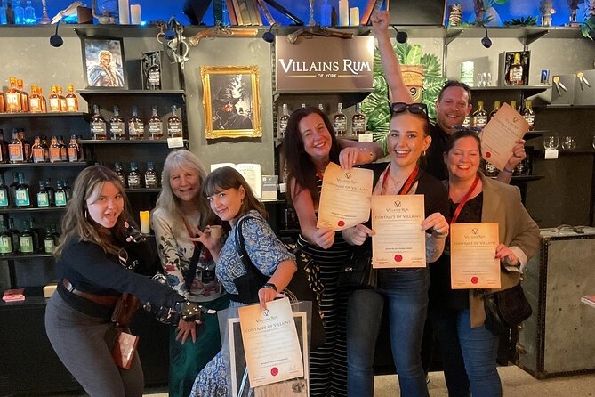 Villainous History and Rum Tasting Tour in York Indoor Experience - Who this tour is best for