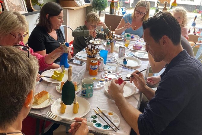 Wooden Duck Painting or Pottery Painting-Take item home same day - Included snacks and drinks, plus optional afternoon tea